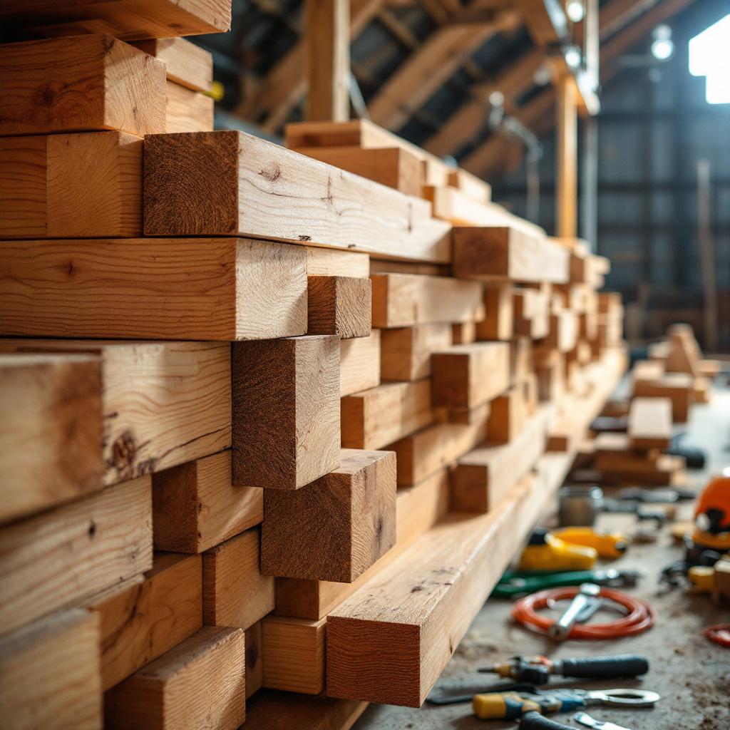 Construccion de Cabañas de Madera